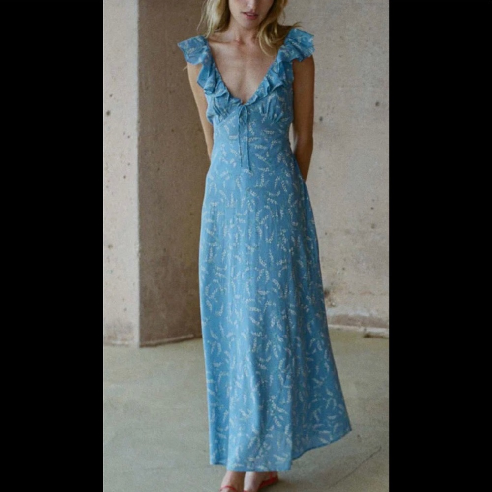 NWT Dôen Doen Lulani Dress XXL Bluebell Floral